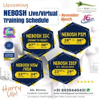 Enroll NEBOSH Courses in TamilNadu